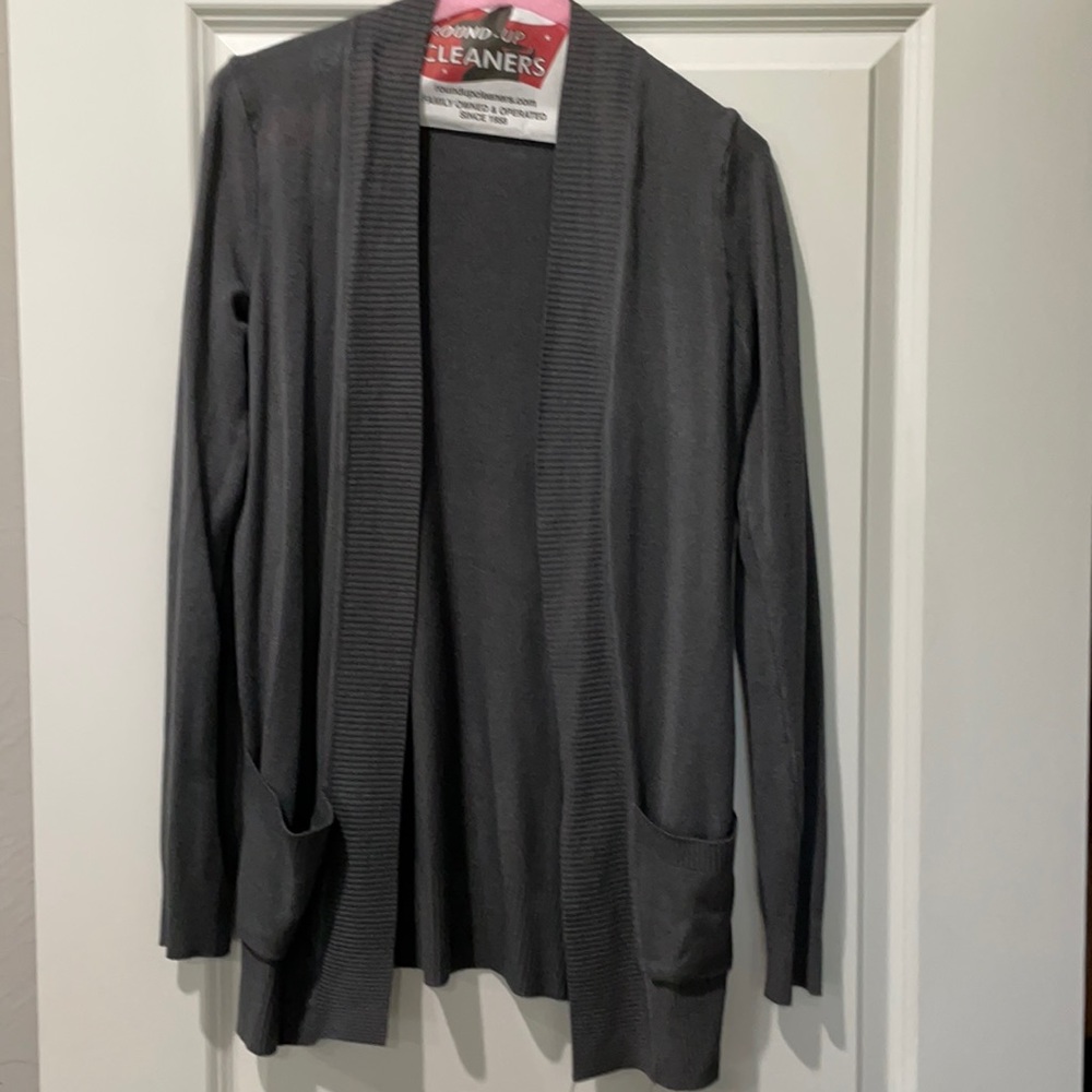 Dark gray cardigan brand new